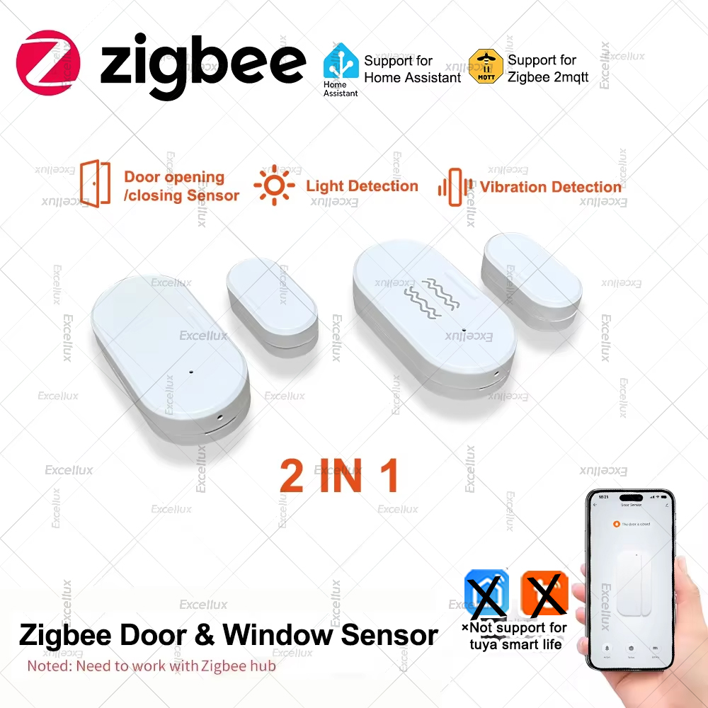 Smart Home Certification - Zigbee 3.0 Door Window Sensor With