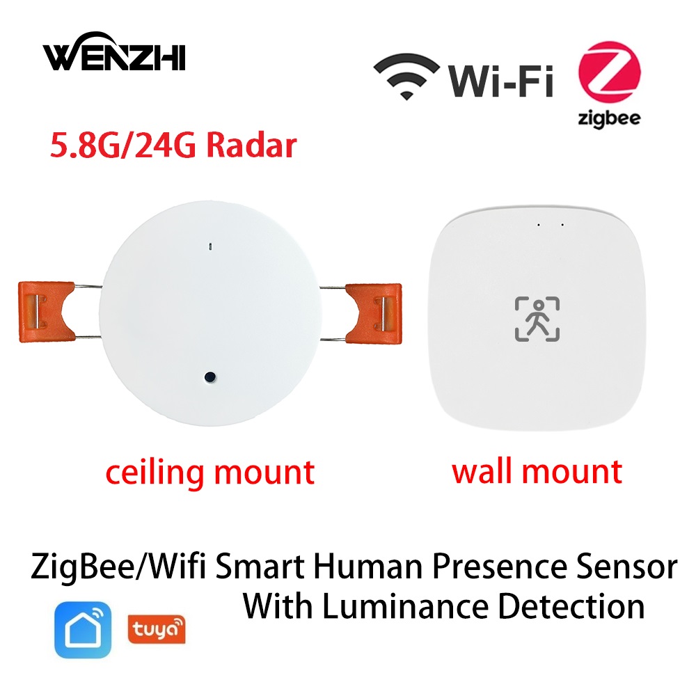 Smart Home Certification - ZigBee Wifi 5.8/24G MmWave Radar Human