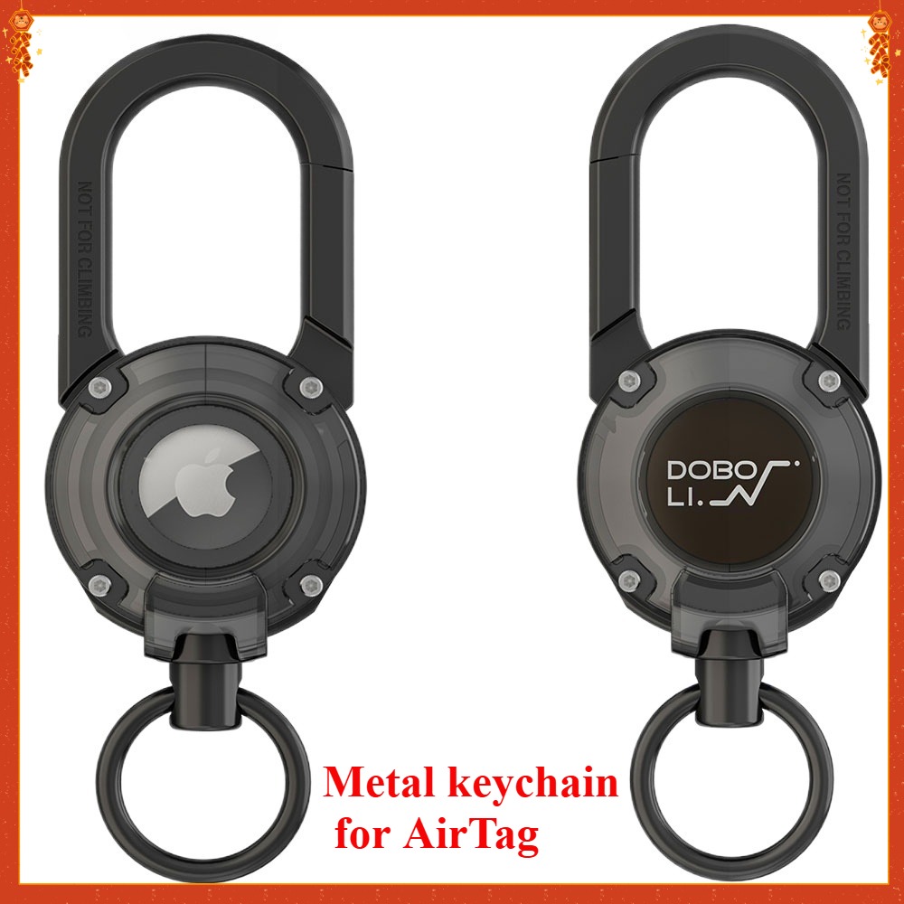 Smart Home Hub Matter - For AirTag Holder Keychain,Alloy Car Fob