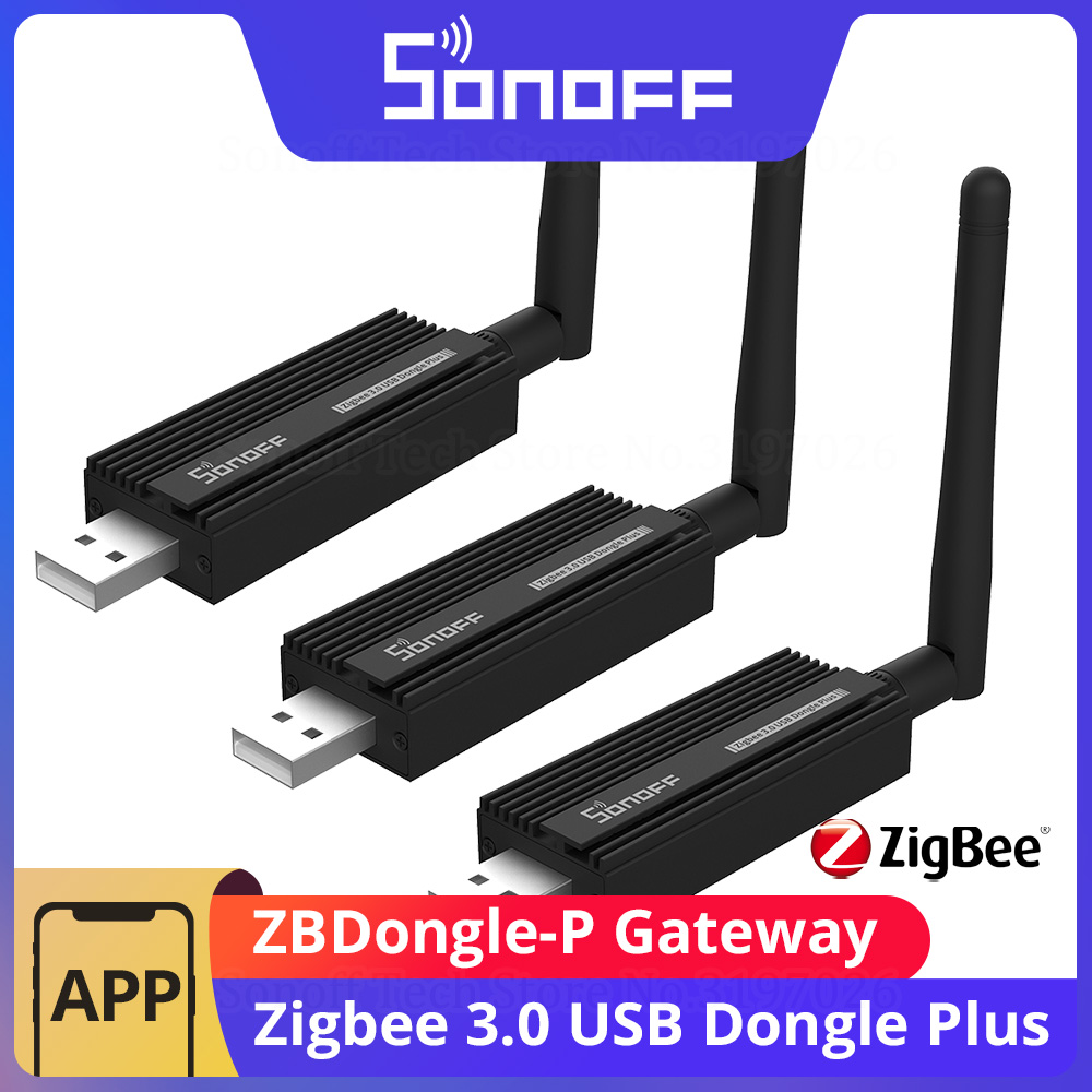 Smart Home Hub Device - SONOFF zigbee gateway 3.0 ZBDongle-P USB