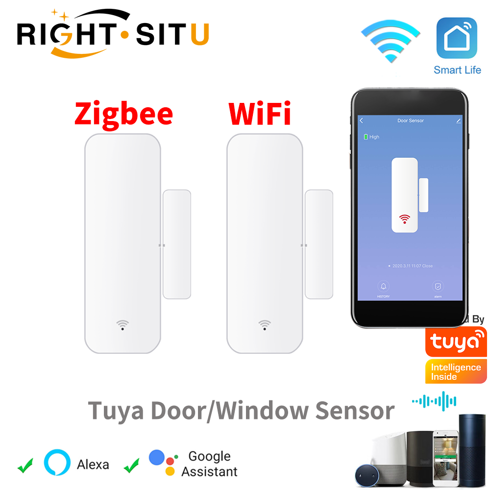 Smart Home Certification - Tuya WiFi Zigbee Door Window Sensor