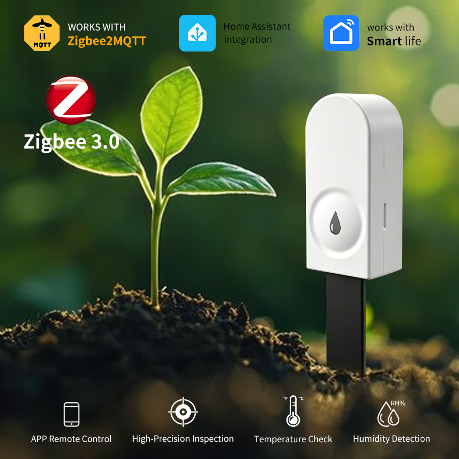 Smart Home Zigbee 3.0 - Smart Zigbee 3.0 Soil Tester Humidity