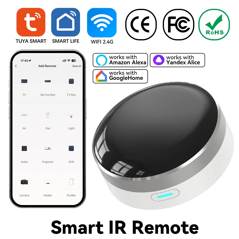 Smart Home Hub Matter - YFK WiFi Smart IR Blaster Universal
