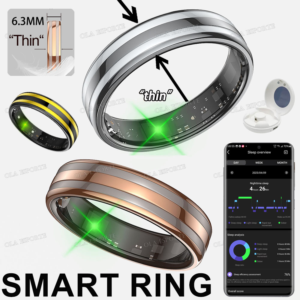 Smart Home Trainer - New Smart Ring Heart Rate Stress