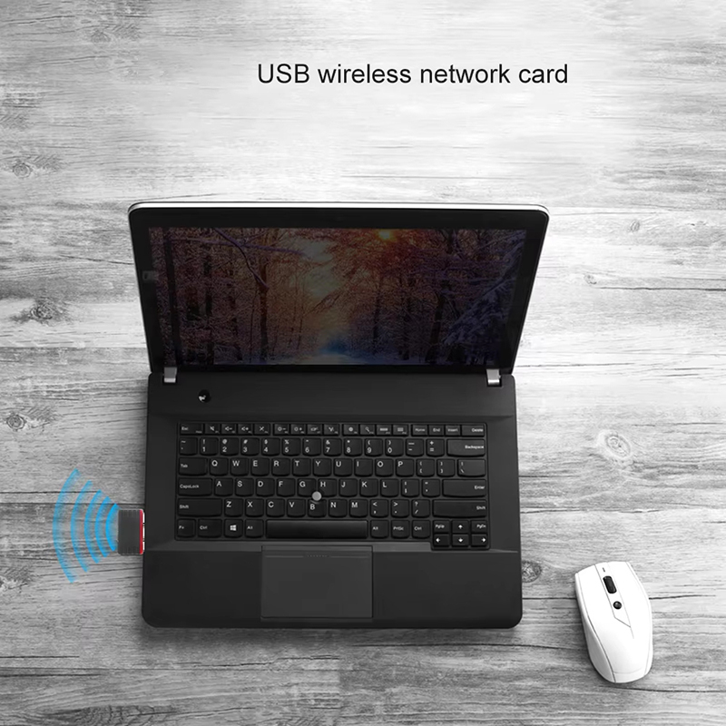 2.4Ghz Wireless Mini USB WiFi  - Smart Home For Pc 评论和价格