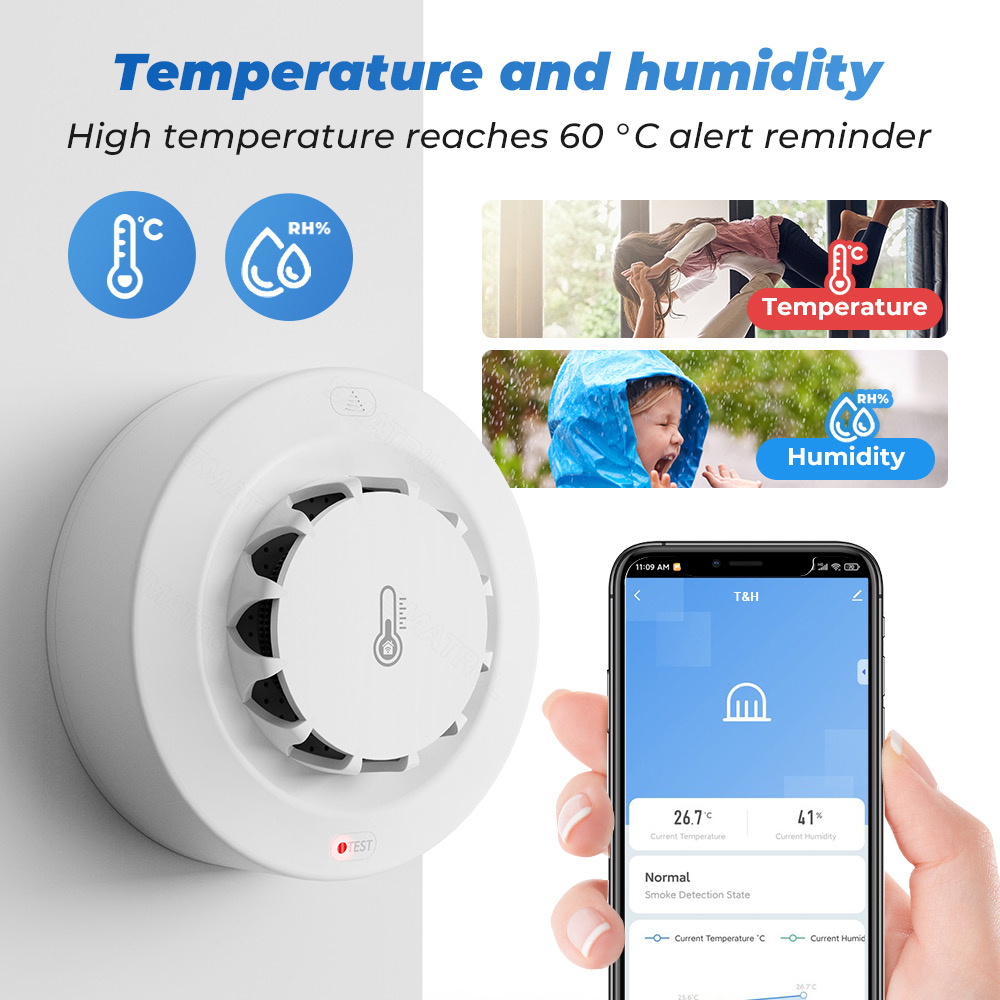 Tuya WiFi Temperature and Humi - Smart Home Security 评论和价格