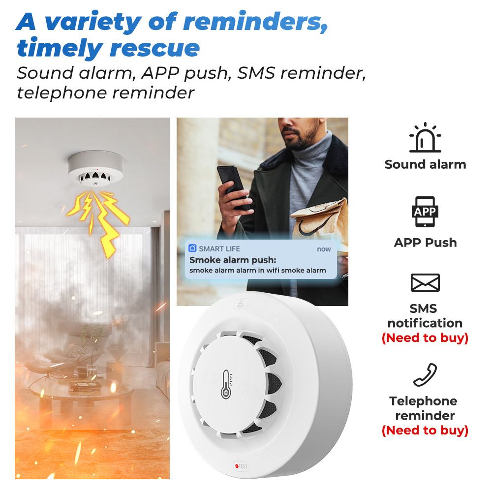 Tuya WiFi Temperature and Humi - Smart Home Security 评论和价格