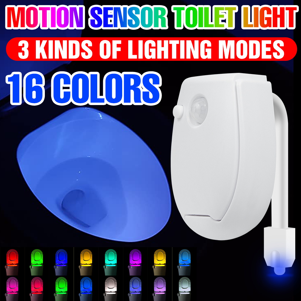 LED Toilet Lamp Smart PIR Moti - Voice Control Light Bulb 评论和价格