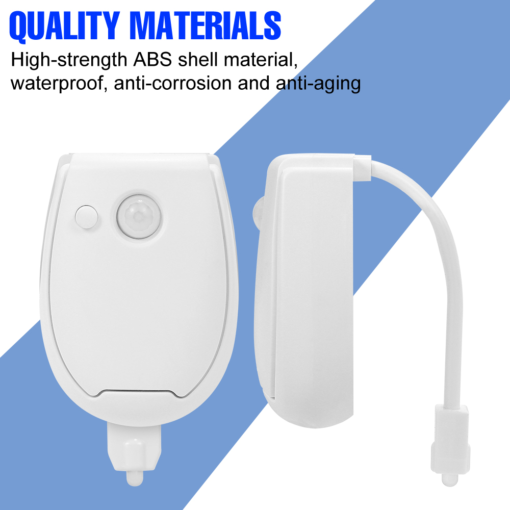 LED Toilet Lamp Smart PIR Moti - Voice Control Light Bulb 评论和价格