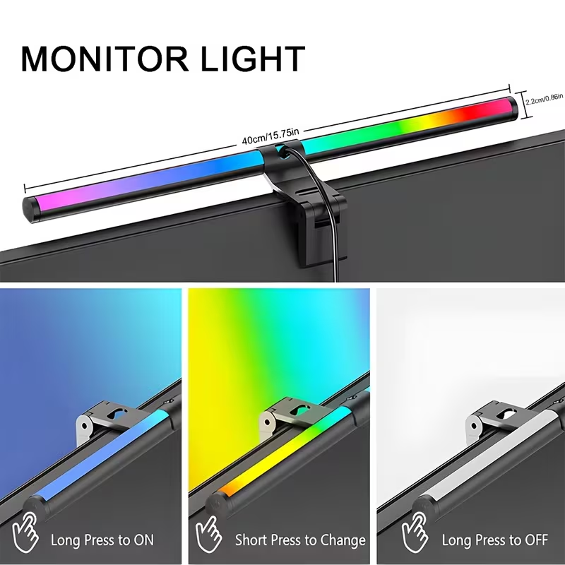 LED Monitor Light Bar With Rem - Voice Control Light Bulb 评论和价格