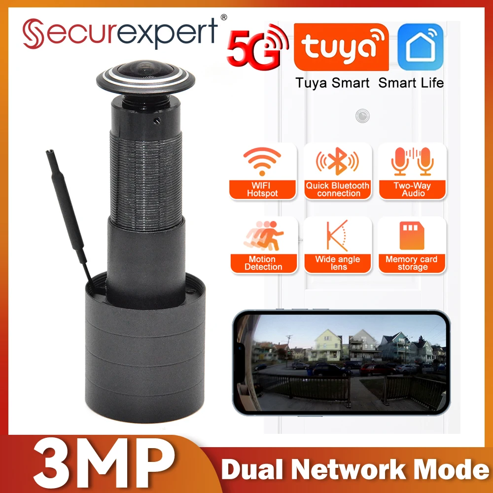 3MP HD 2.4G/5G WiFi Door Viewe - Smart Home Camera Ezviz 评论和价格