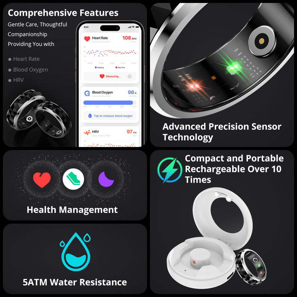 2024 COLMI R11 Smart Ring, Fid - Smart Home Trainer 评论和价格