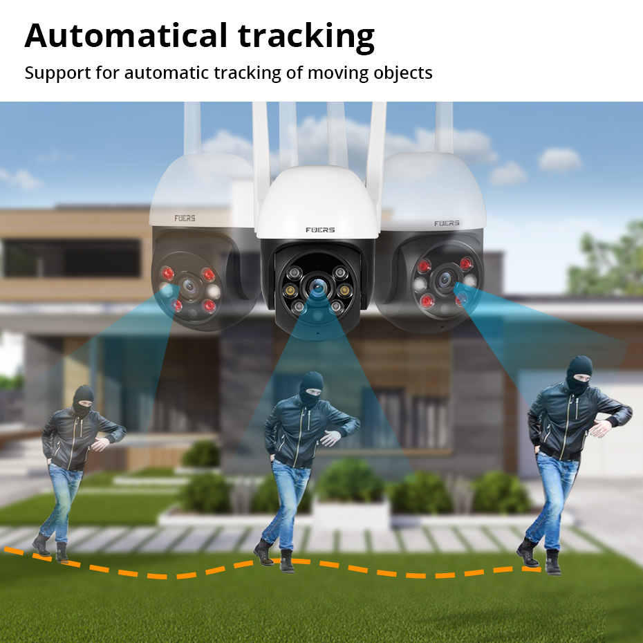 Fuers 8MP 4K IP Camera Outdoor - Smart Home Camera Ezviz 评论和价格
