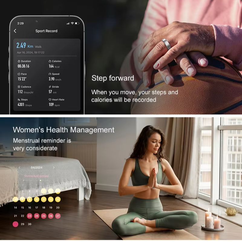 Smart Ring Men Women, Heart Ra - Smart Home Trainer 评论和价格
