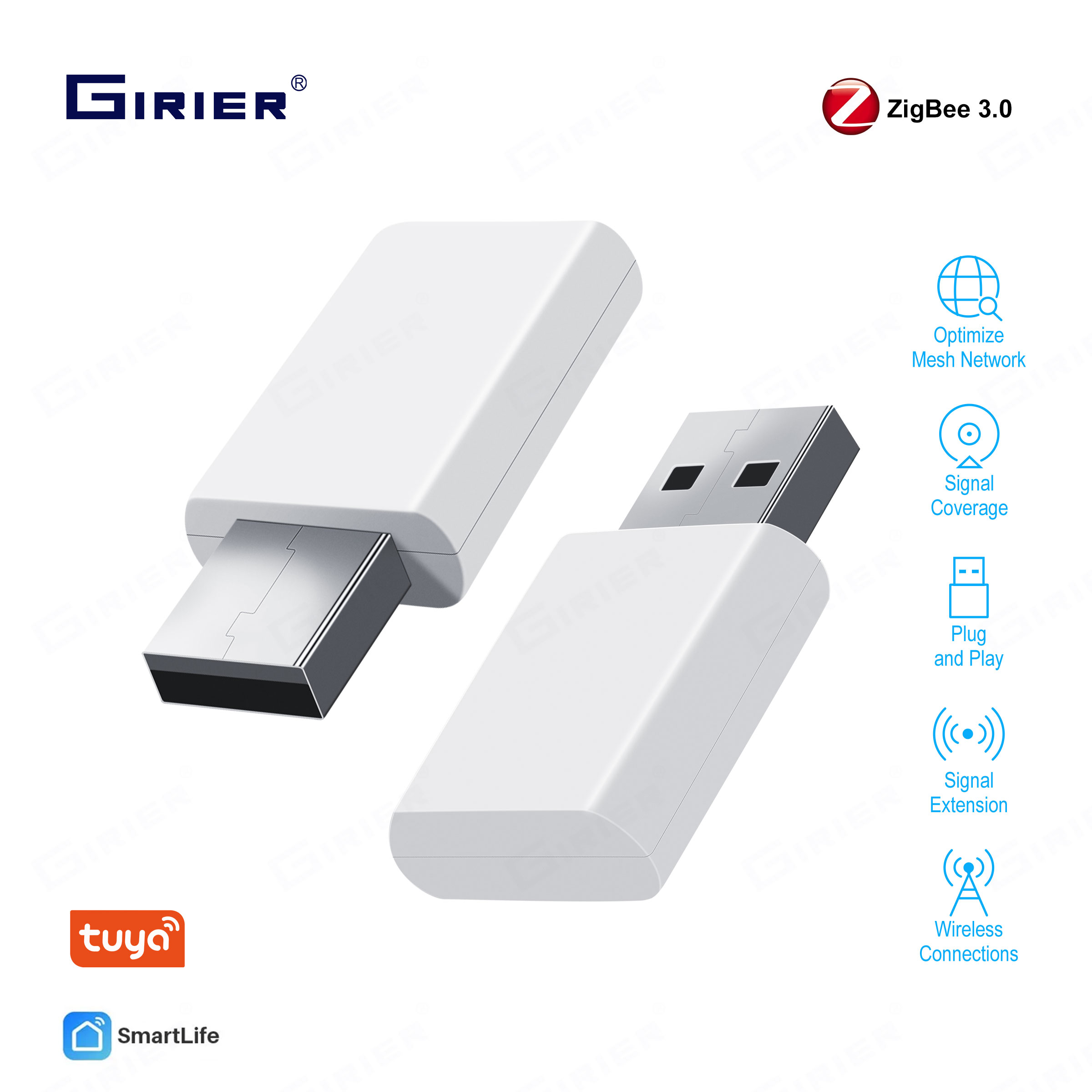 GIRIER ZigBee Repeater Amplifi - Smart Home Hub Device 评论和价格