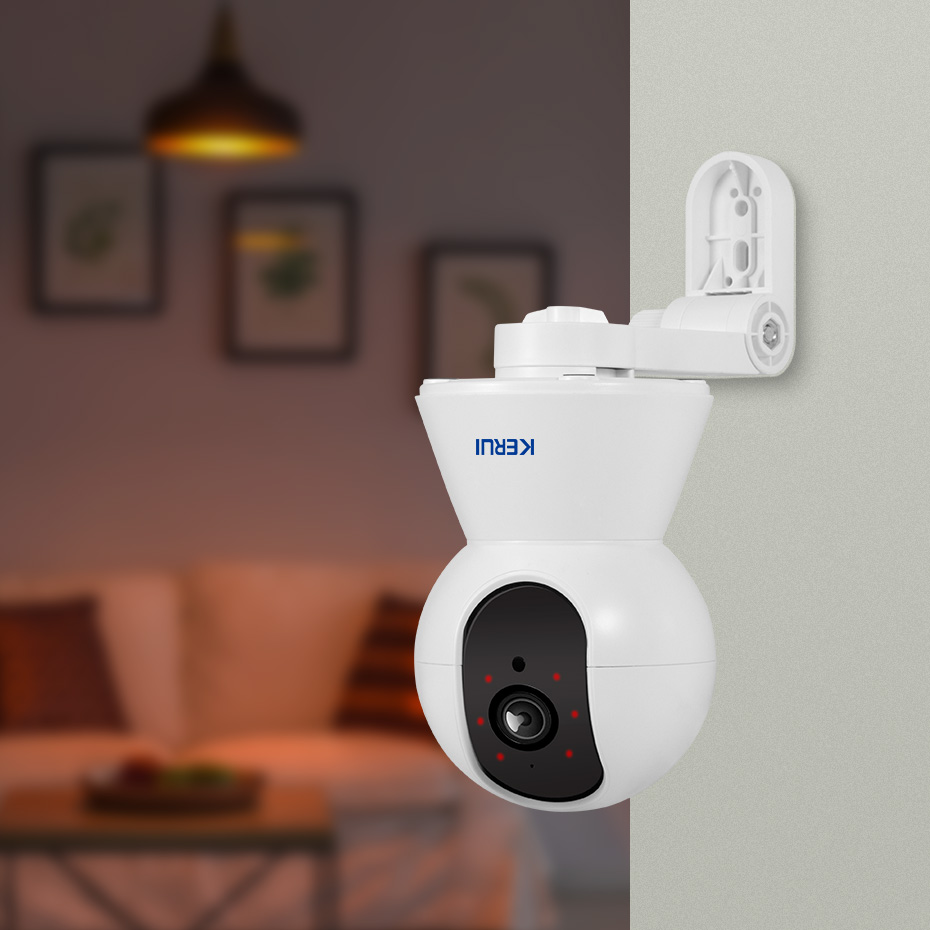 KERUI 4K 8MP Tuya Smart Mini W - Smart Home Camera Ezviz 评论和价格