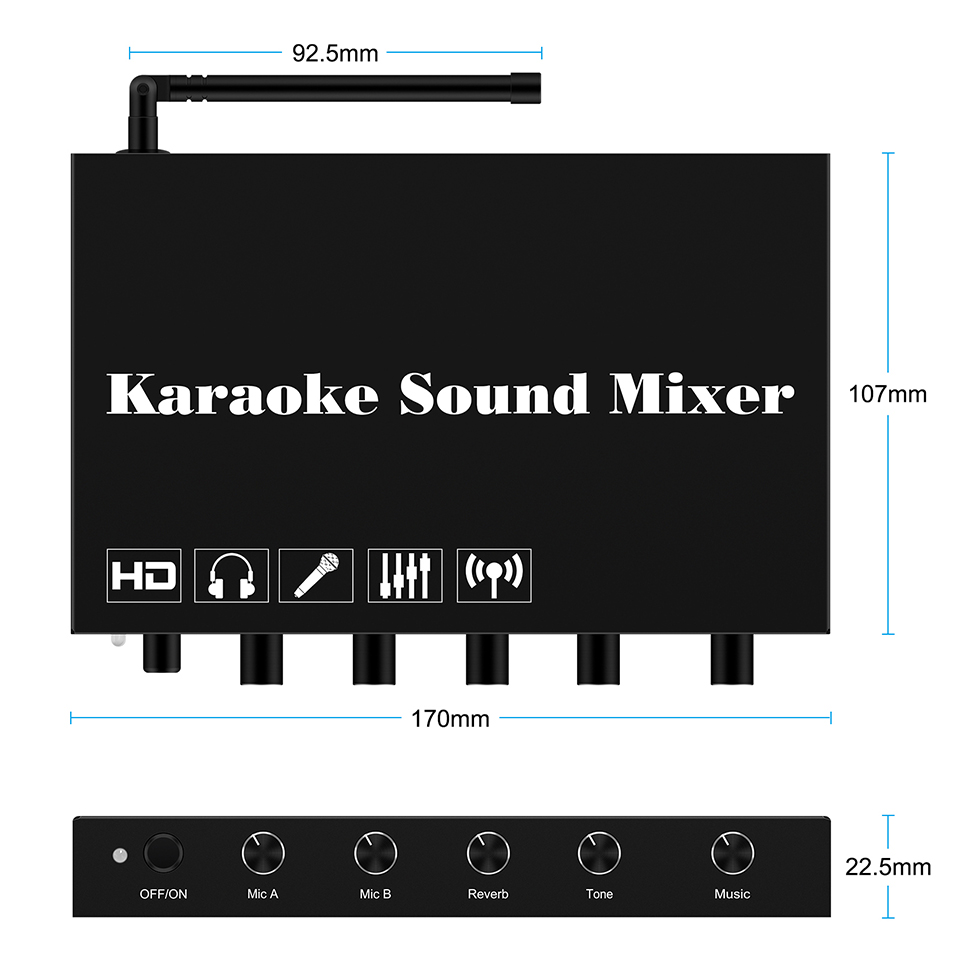 HDMI Karaoke Player Mixer Home - Smart Home For Pc 评论和价格