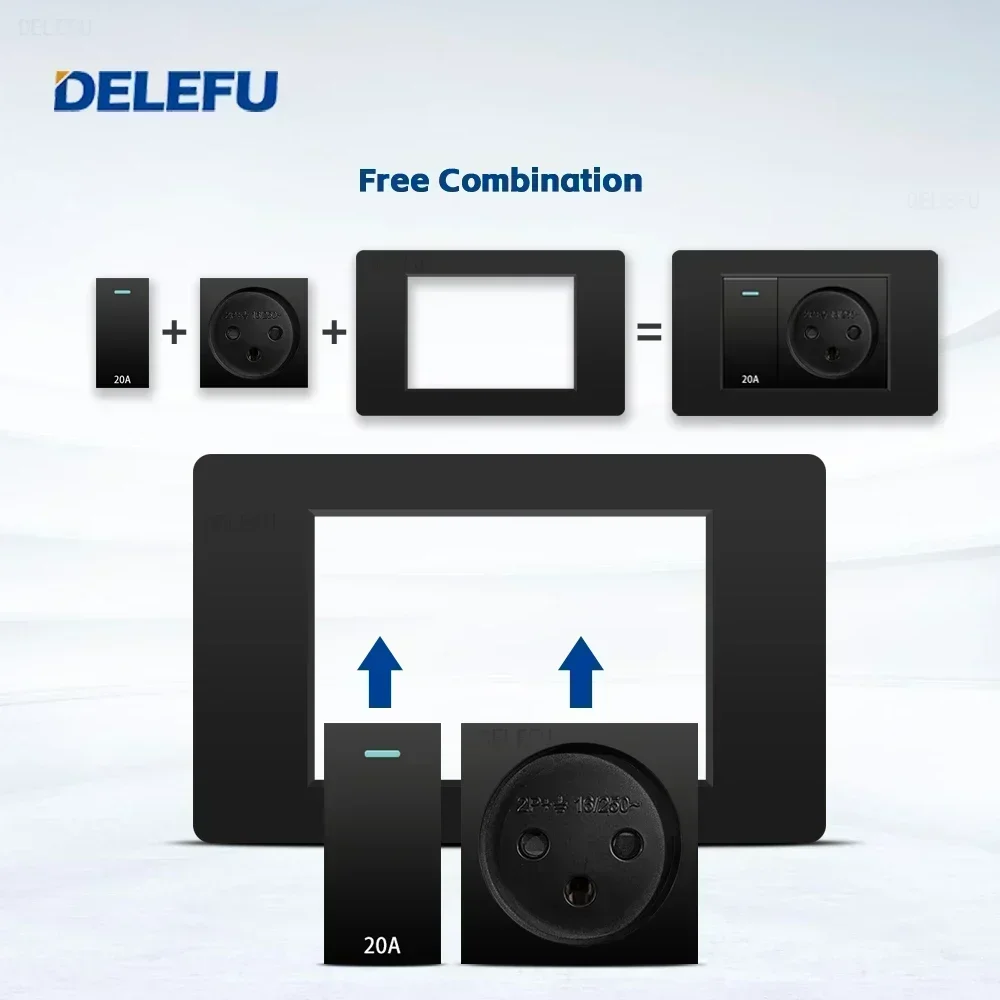 DELEFU Black Retardant PC Isra - Smart Home For Pc 评论和价格