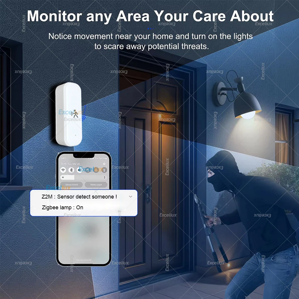 Smart ZigBee Motion Sensor Rad - Smart Home Security 评论和价格