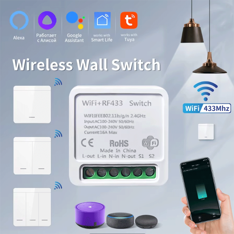 Tuya WiFi Smart Light Switch S - Smart Home Certification 评论和价格