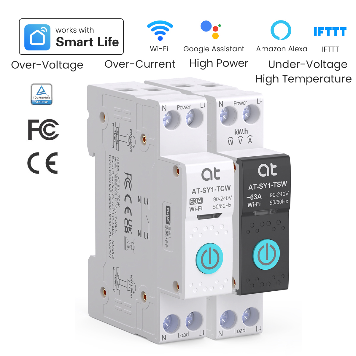 Tuya WiFi Circuit Breaker Smar - Tuya Wifi Socket 评论和价格