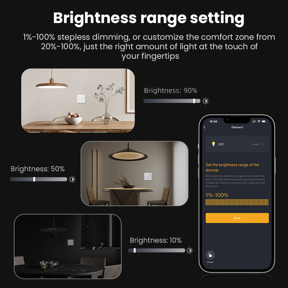 AVATTO WiFi 1/2 Gang Smart Dim - Smart Home Certification 评论和价格