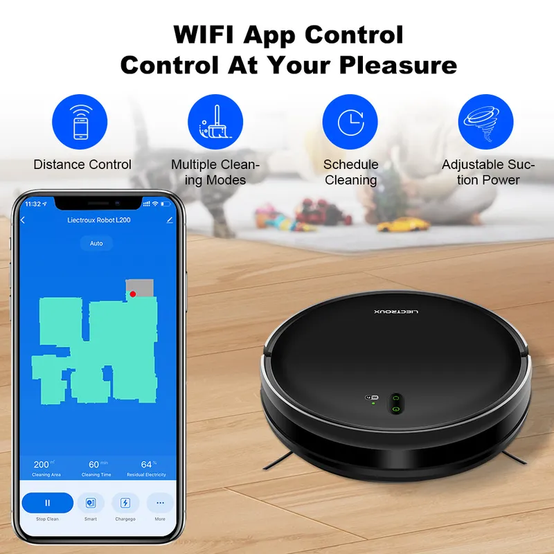 for LIECTROUX L200 Robot Vacuu - Smart Home Device 评论和价格