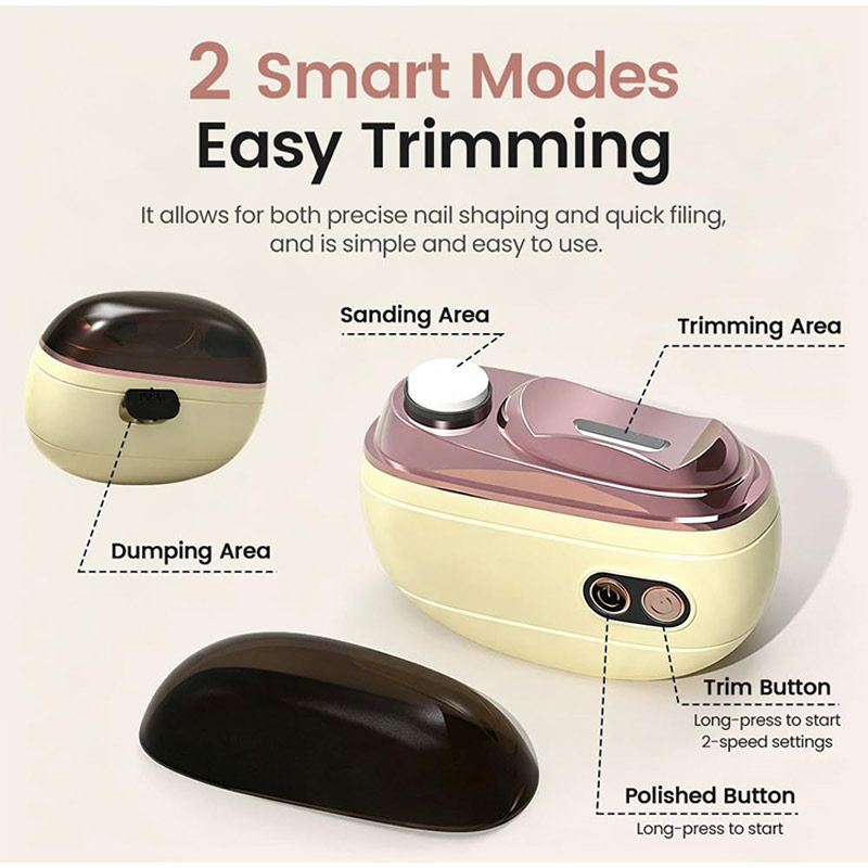 2-in-1 Smart Electric Nail Cli - Smart Home Device 评论和价格