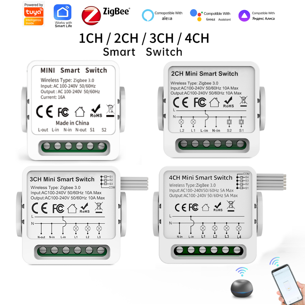 Tuya Zigbee 3.0 Smart Switch 1 - Smart Home Internet 评论和价格
