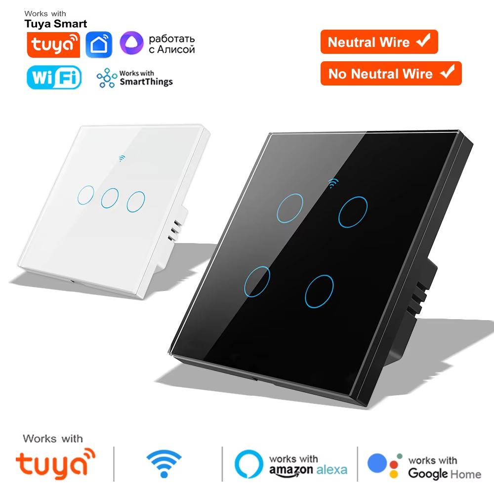 1 2 3 4 Gang WiFi RF 433mhz To - Smart Home Internet 评论和价格
