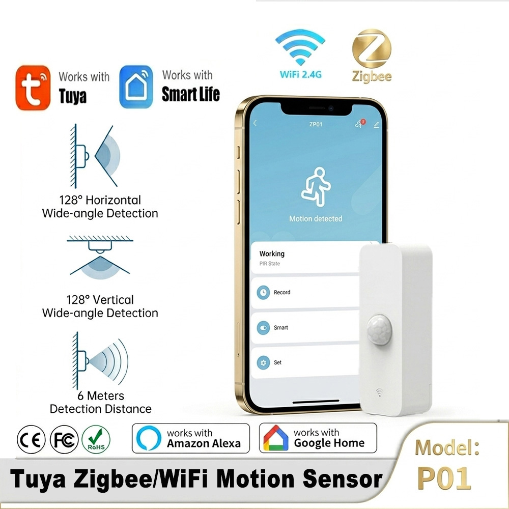 Smart PIR Motion Sensor WiFi Z - Smart Home Certification 评论和价格