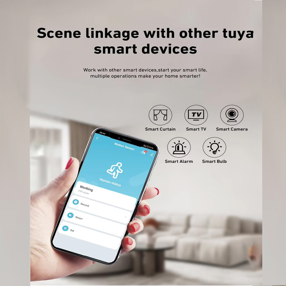 Smart PIR Motion Sensor WiFi Z - Smart Home Certification 评论和价格