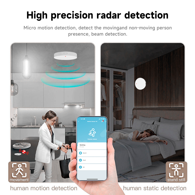 Tuya Zigbee 3.0 24GHz MmWave H - Smart Home Certification 评论和价格