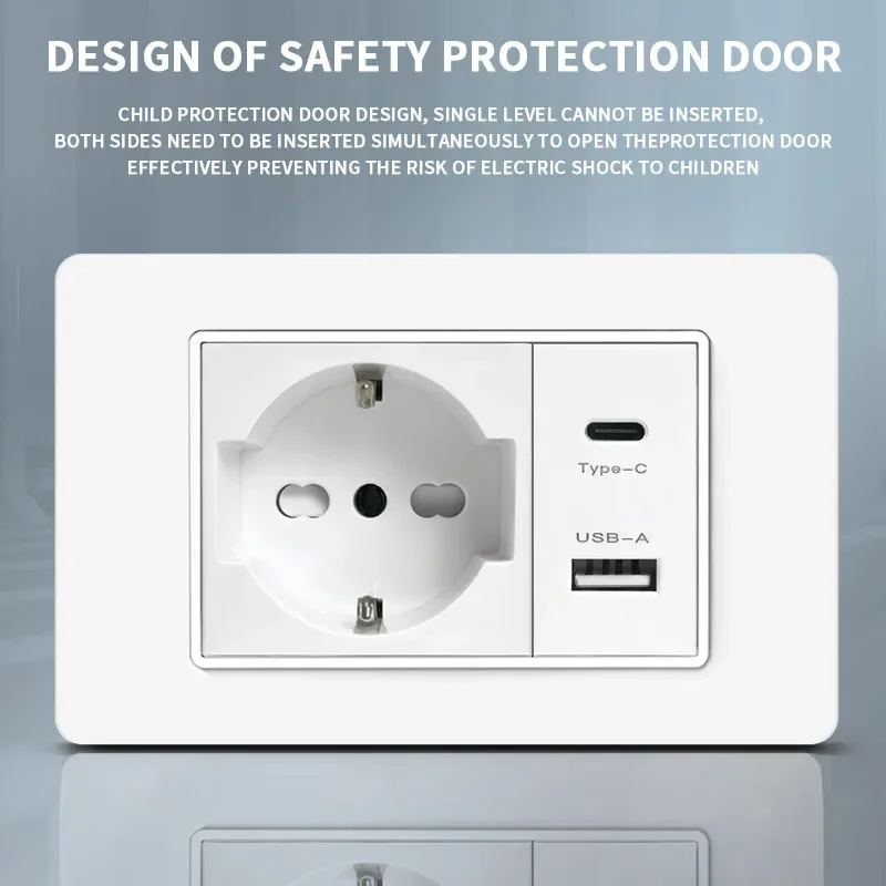 118 PC Plastic Panel Socket US - Smart Home For Pc 评论和价格
