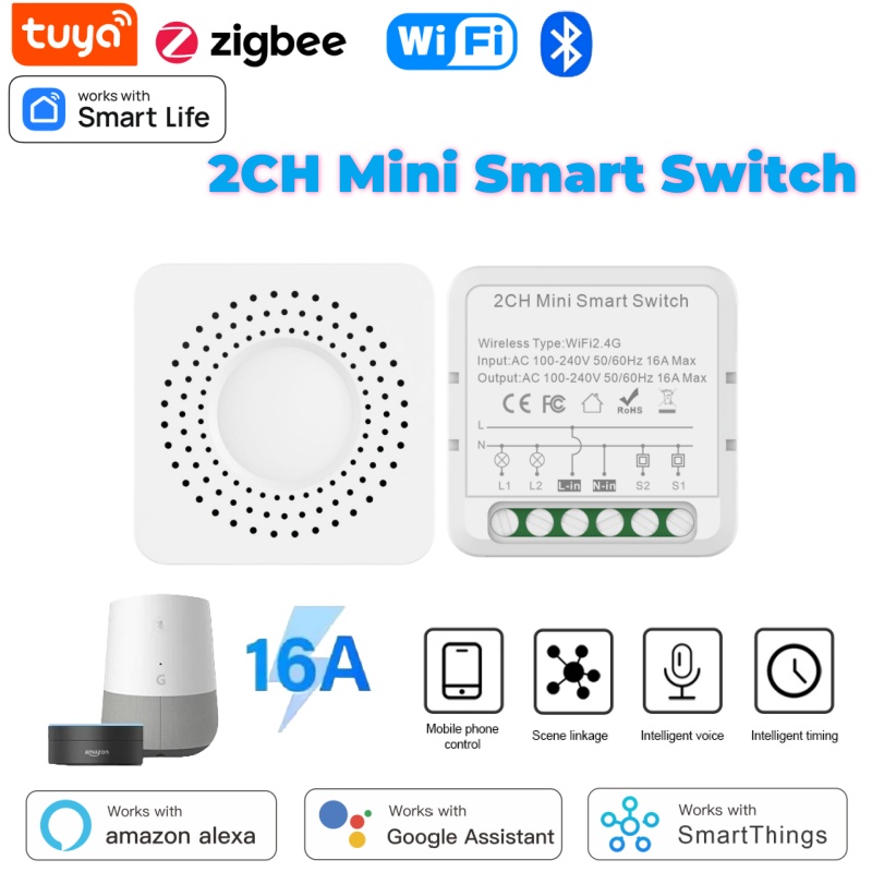Tuya Mini Smart Switch WiFi 1- - Tuya Wifi Socket 评论和价格