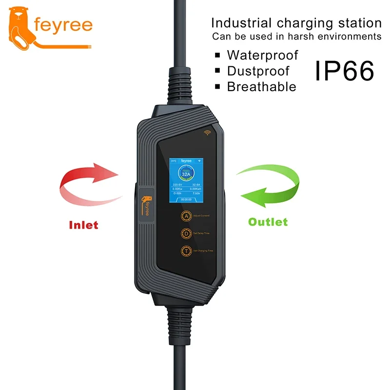 Feyree Type1 Portable EV Charg - Smart Home For Pc 评论和价格