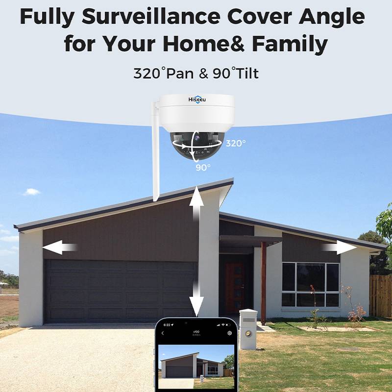 Hiseeu WHC905 5MP PTZ Wireless - Smart Home Camera Ezviz 评论和价格