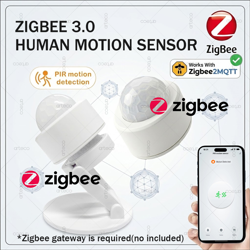 Zigbee 3.0 Mini PIR Motion Sen - Smart Home Security 评论和价格