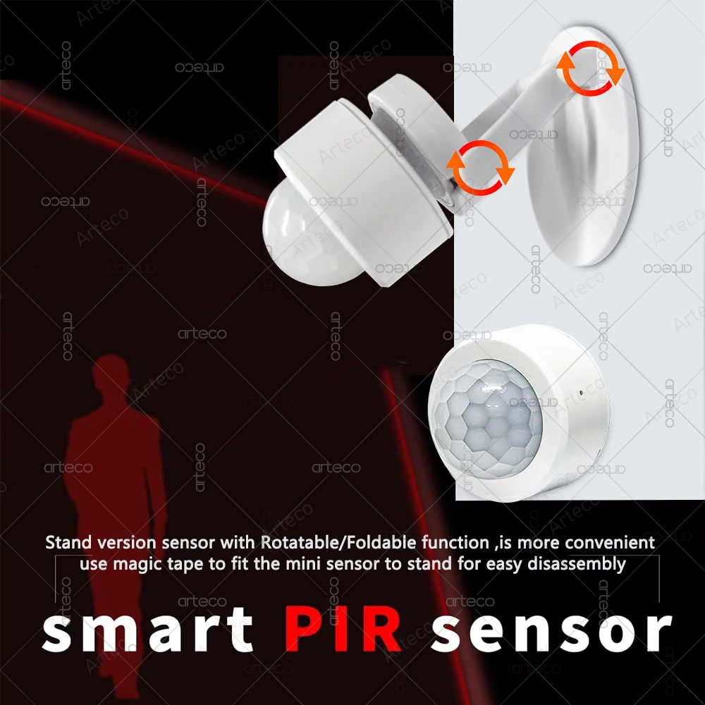 Zigbee 3.0 Mini PIR Motion Sen - Smart Home Security 评论和价格