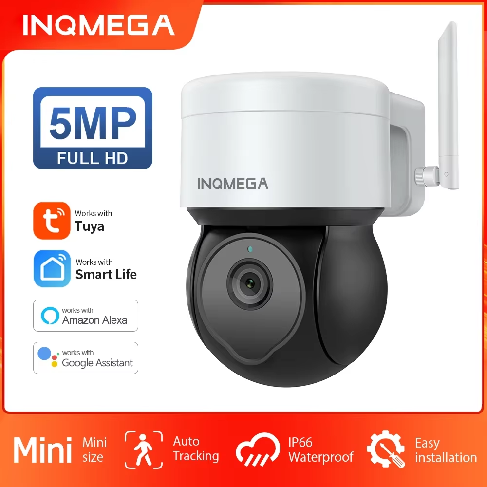 INQMEGA 5MP Tuya Outdoor PTZ C - Smart Home Camera Ezviz 评论和价格