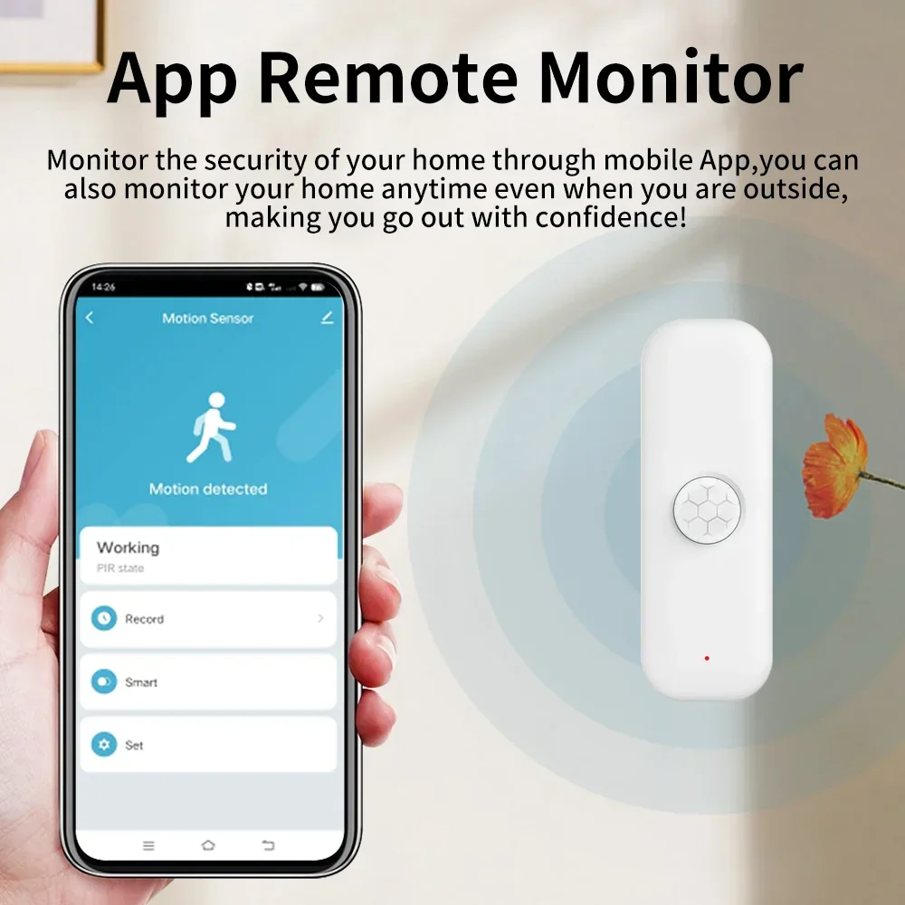 Tuya WiFI Motion Sensor PIR Sm - Smart Home Certification 评论和价格