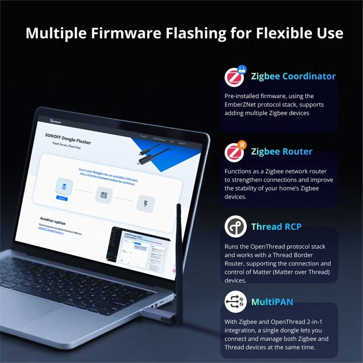 Dongle Plus MG24 Zigbee Thread - Smart Home Plus 评论和价格